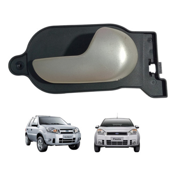 Maçaneta Interna Da Porta Ford Fiesta 2003 Até 2013 2014 