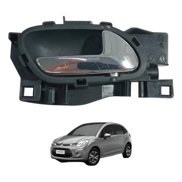 Maçaneta Interna Direita Citroen C3 2013 A 2020 Original