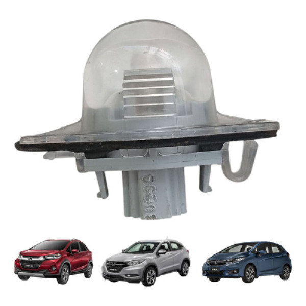 Luz De Placa Traseira Honda Fit Wrv Hrv 2015 A 2021 Original