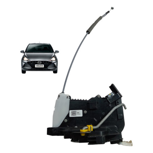 Fechadura Elétrica Trava Traseira Lado Esquerdo Hb20