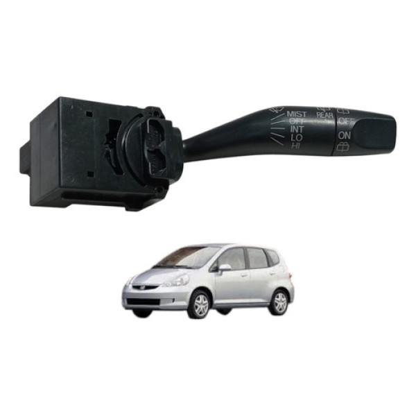 Comando Chave Limpador Honda Fit 2003 A 2008 Original