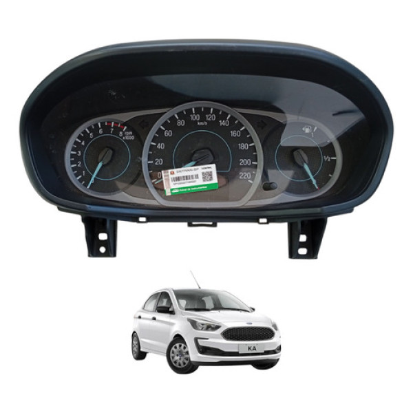 Painel De Instrumentos Ford Ka 1.0 2015 A 2021 Original Preto