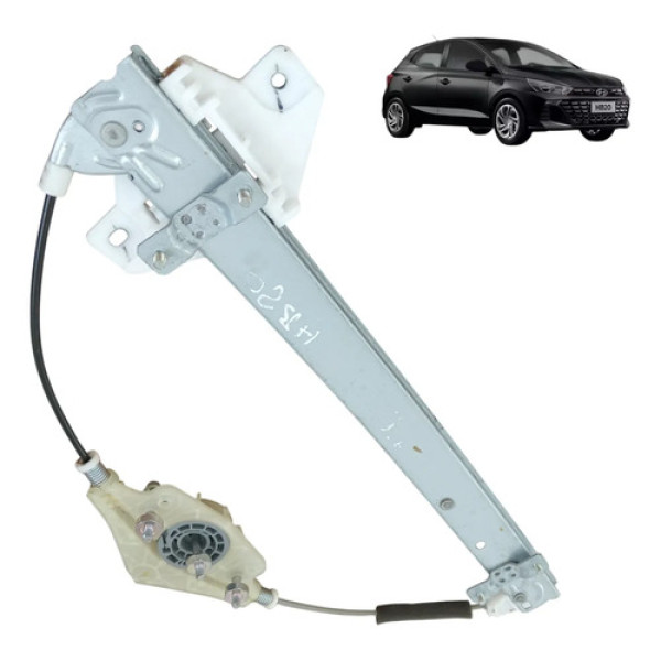 Maquina Vidro Eletrica Traseira Direita Hb20 2012 A 2019