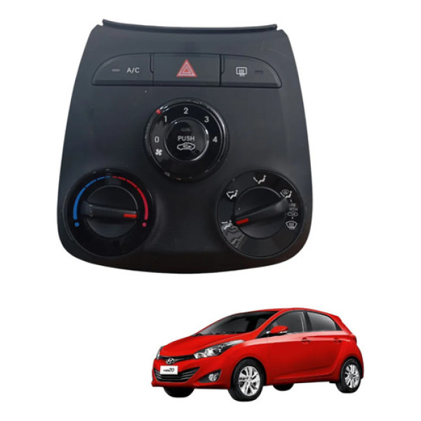 Comando Ar Pisca Alerta Hyundai Hb20 2013 A 2019 Original