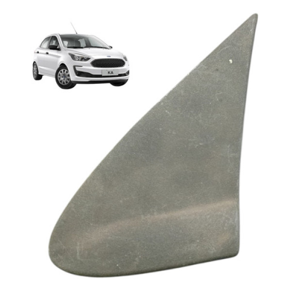 Acabamento Retrovisor Esquerdo Ford Ka 2014 A 2020 Original  Preto