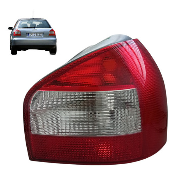 Lanterna Traseira Direita Audi A3 2001 A 2005 2006 Original Direito/passageiro Vermelho