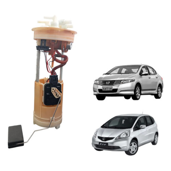 Bomba Combustível Honda City Fit Flex 2008 A 2014 Original