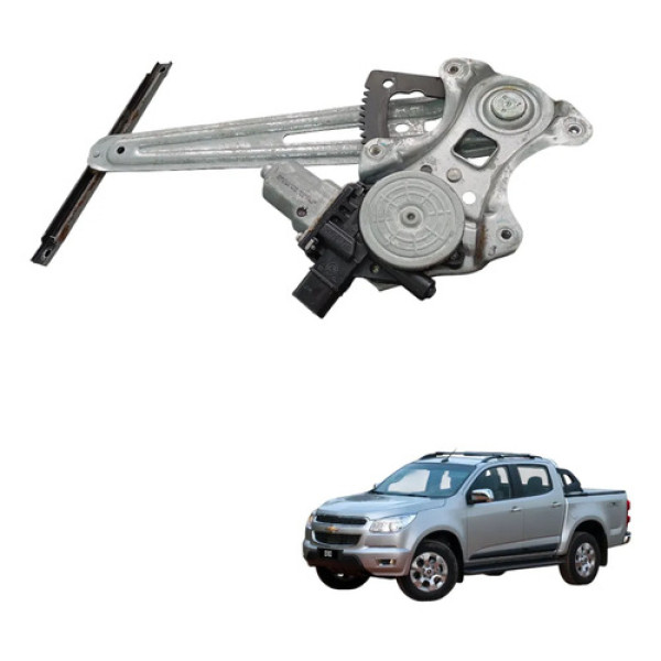 Maquina Vidro Eletrica Tras Esq Chevrolet S10 2012 A 2020