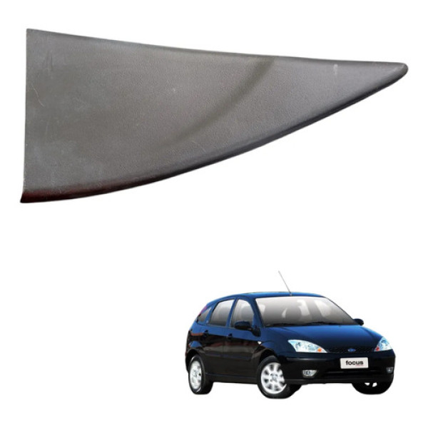 Moldura Interna Porta Tras Direita Ford Focus 2001 A 2008  Preto