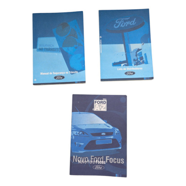Manual Proprietario Novo Ford Focus 2008 Original