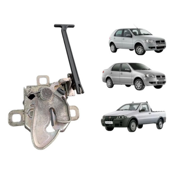 Fechadura Capô Fiat Palio Siena Strada 2004 A 2011 Original