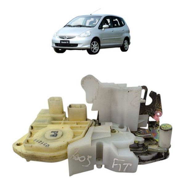 Tranca Fechadura Porta Traseira Esquerda Honda Fit 2004 2008