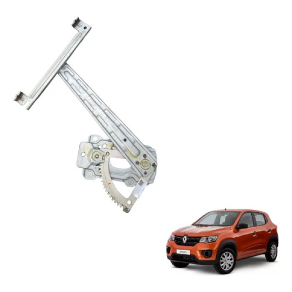 Máquina De Vidro Manual Renault Kwid 18/23 Traseira Direita
