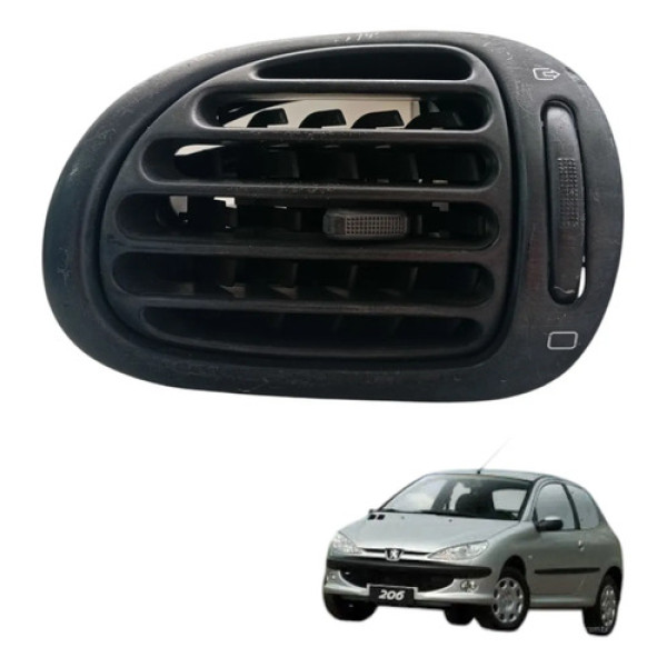 Difusor De Ar Direito Peugeot 206 1999 A 2008 Original