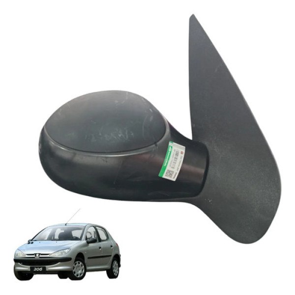 Retrovisor Direito Peugeot 206 207 1999 A 2010 Original