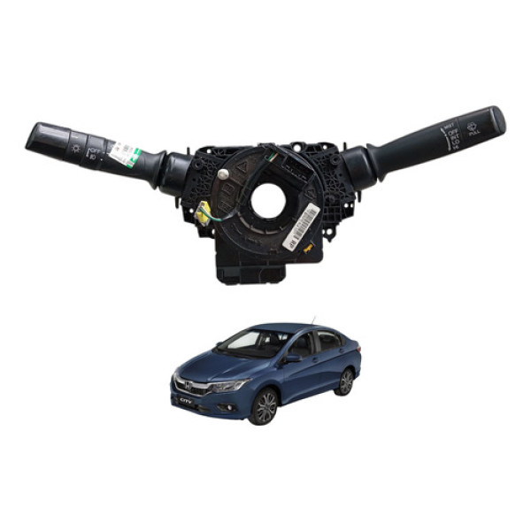 Comando Chave Seta Limpador Luzes Honda City 2015 A 2021