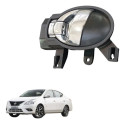 Maçaneta Interna Porta Tras Esq Nissan Versa 2015 A 2016  Preto Traseira