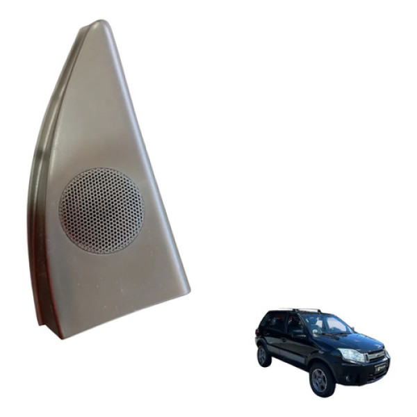 Moldura  Interna Retrovisor Dir Ford Ecosport 2007 A 2012 Preto