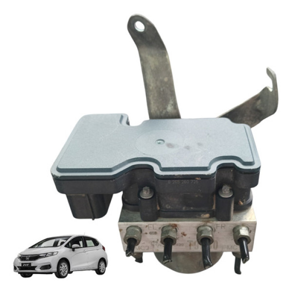 Módulo Abs Honda City New Fit 2015 A 2021 Original Preto Preto