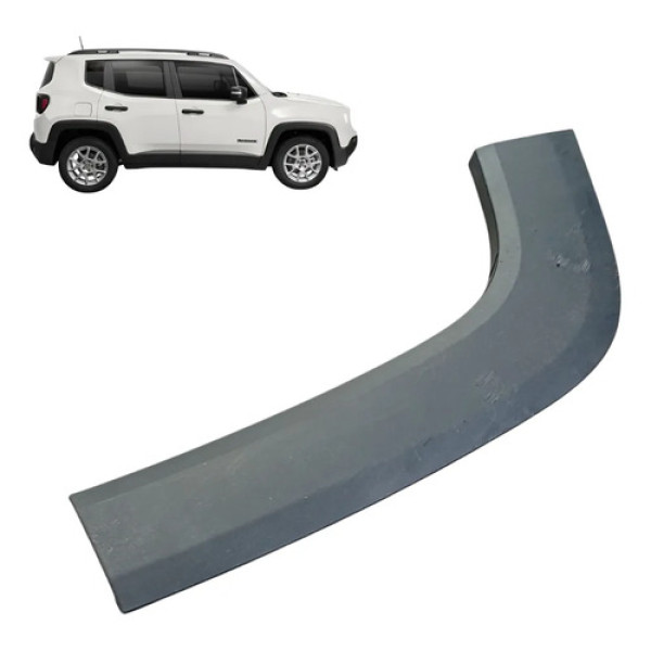 Moldura Para-lama Traseira Direita Jeep Renegade 735578404 Cinza-escuro