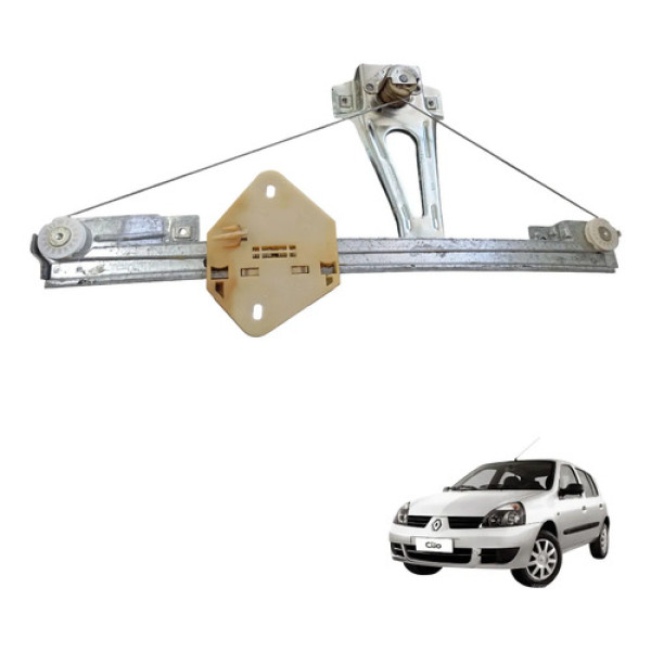 Maquina Vidro Traseiro Esquerdo Renault Clio 2002 A 2012
