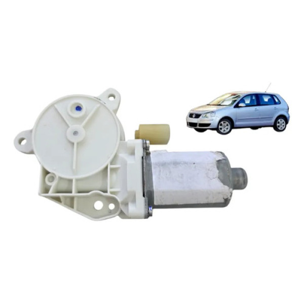Motor Vidro Elétrico Traseiro Esquerdo Vw Polo 2007 A 2014