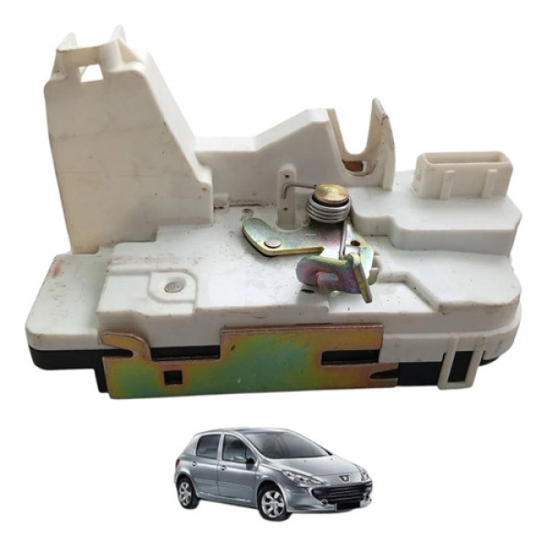Fechadura Elétrica Traseira Esquerda Peugeot 307 2007 A 2012