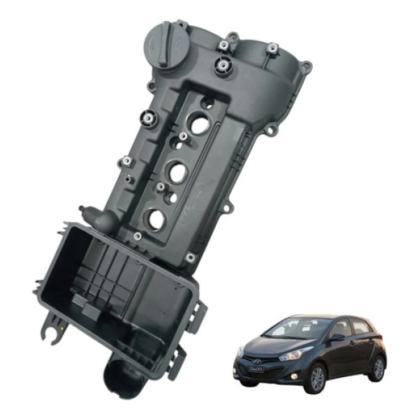 Tampa Válvula Hyundai Hb20 2013 Á 2022 22400040xx Original Preto