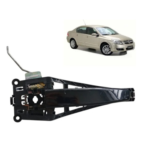 Maçaneta Externa Dianteira Direita Gm Vectra 2006-2012 Preto