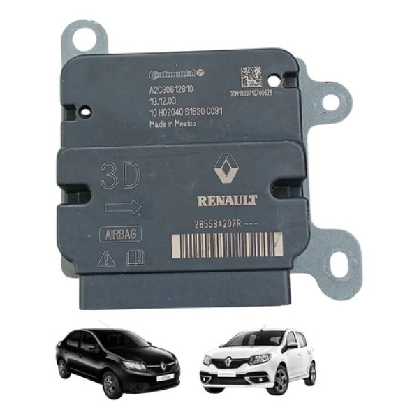Modulo Airbag Sandero 2014 2015 2016 2017 2018 285584207r