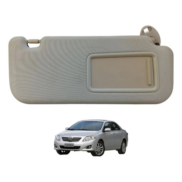 Quebra Sol Direito Passageiro Toyota Corolla 2009 A 2014