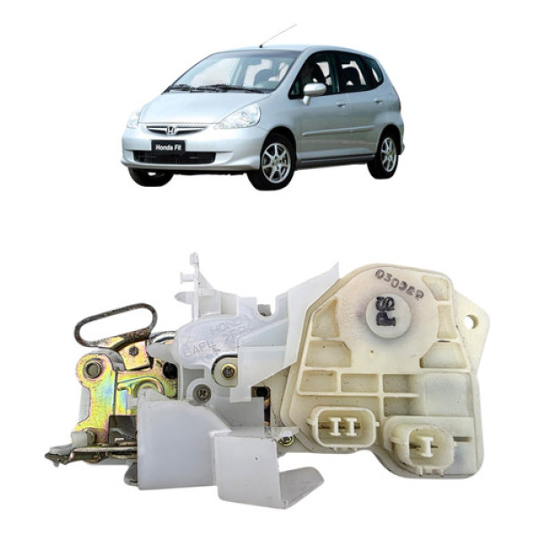 Tranca Fechadura Porta Dianteira Esq Honda Fit 2004 2008