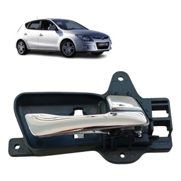 Hyundai I30 2012 2011 2010 2009 2008 2007 Maçaneta Passageir Prateado Dianteira/traseira