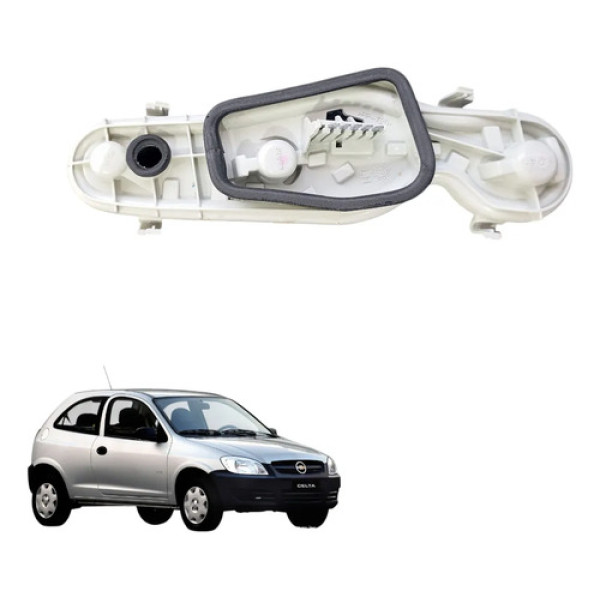 Suporte Lanterna Tras Esquerda Chevrolet Celta 2007 A 2014  Esquerdo/motorista Transparente