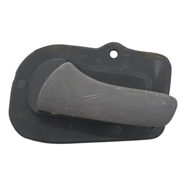 Maçaneta Interna Dianteira Esquerda Gm Corsa 1997 A 2012 Cinza Dianteira