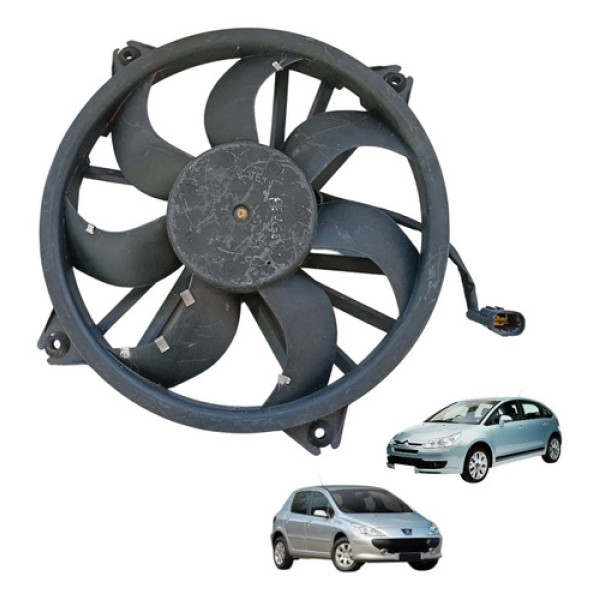Ventoinha Eletroventilador Citroen C4 Peugeot 307 2007 A 12