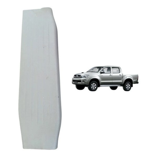 Soleira Traseira Direita Toyota Hilux 2005 A 2015 Original  Prateado