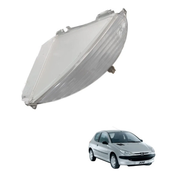 Lante Farol Direito Peugeot 206 2001 A 2009 Original