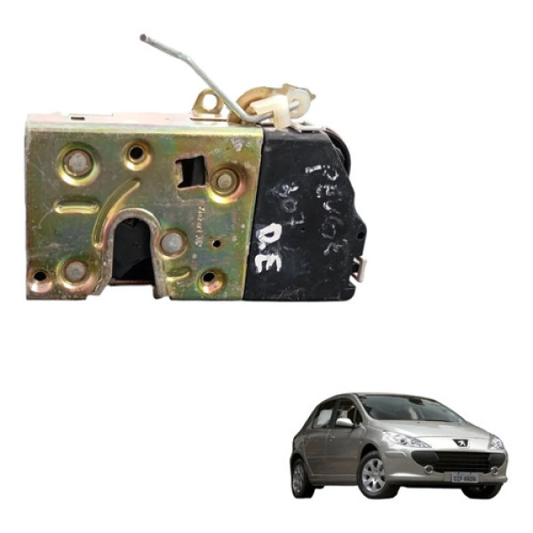 Fechadura Eletrica Diant Esquerda Peugeot 307 2007 A 2012
