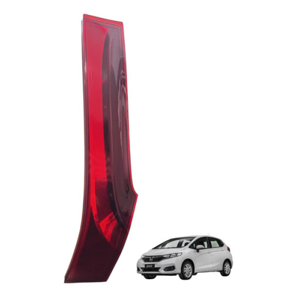 Lanterna Tampa Honda Fit 2015 A 2020 Direito/passageiro  Direito/passageiro Vermelho