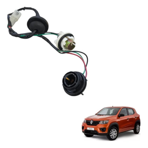 Circuito Soquete Lanterna Renault Kwid Traseiro Esquerd Orig Esquerdo/motorista