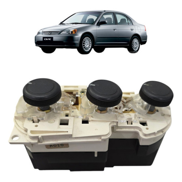 Comando Ventilação Ar Condicionado Honda Civic 2001 A 2006
