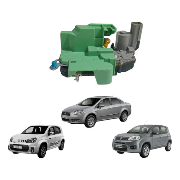 Fechadura Eletrica Dian Dir Fiat Punto Uno Vivace 2010 A 17
