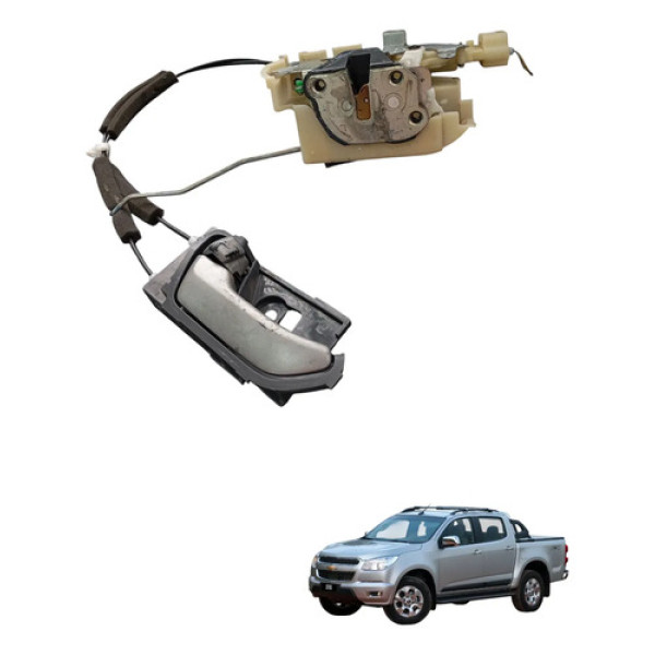 Maçaneta Fechadura Traseira Direita Gm S10 2013 A 2020