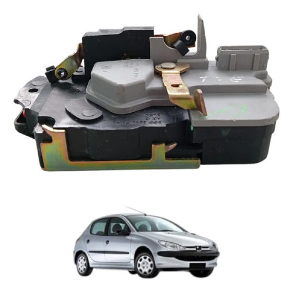 Fechadura Elétrica Traseira Esquerda Peugeot 206 2001 A 2009