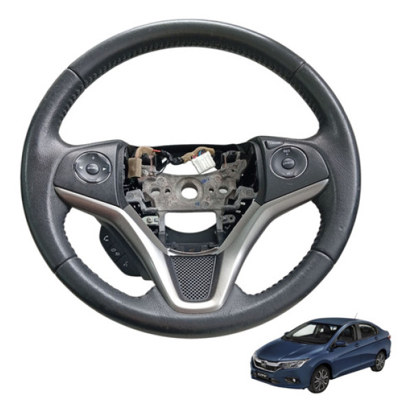 Volante Comando Paddle Shift Borboleta Honda City 2015 A 21 Preto