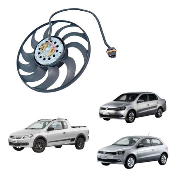 Eletro Ventoinha Volkswagen Gol Voyage Saveiro 2009 A 2016