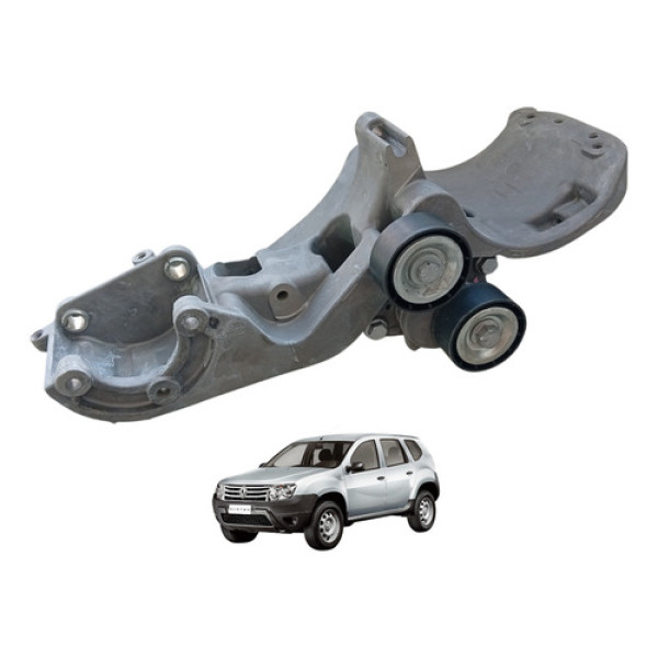 Suporte Alternador Compressor Renault Duster 2011 A 2016