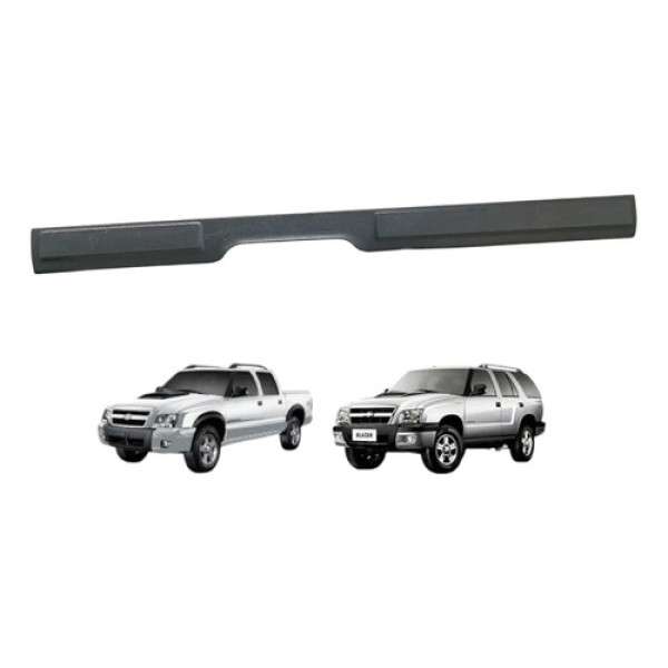 Soleira Dianteira Esquerda Gm S10 Blazer 95 A 2011 Original  Cinza-escuro