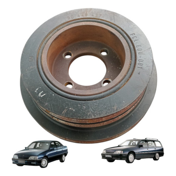 Polia Do Virabrequim Gm Com Ar E H. 2.0 Omega 1993 A 1998